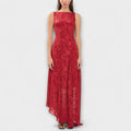 Opale - Elegante Vestido Maxi Sin Mangas con Diseño de Encaje