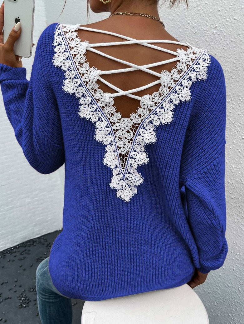 Léa | Elegant V-Neck Cashmere Sweater