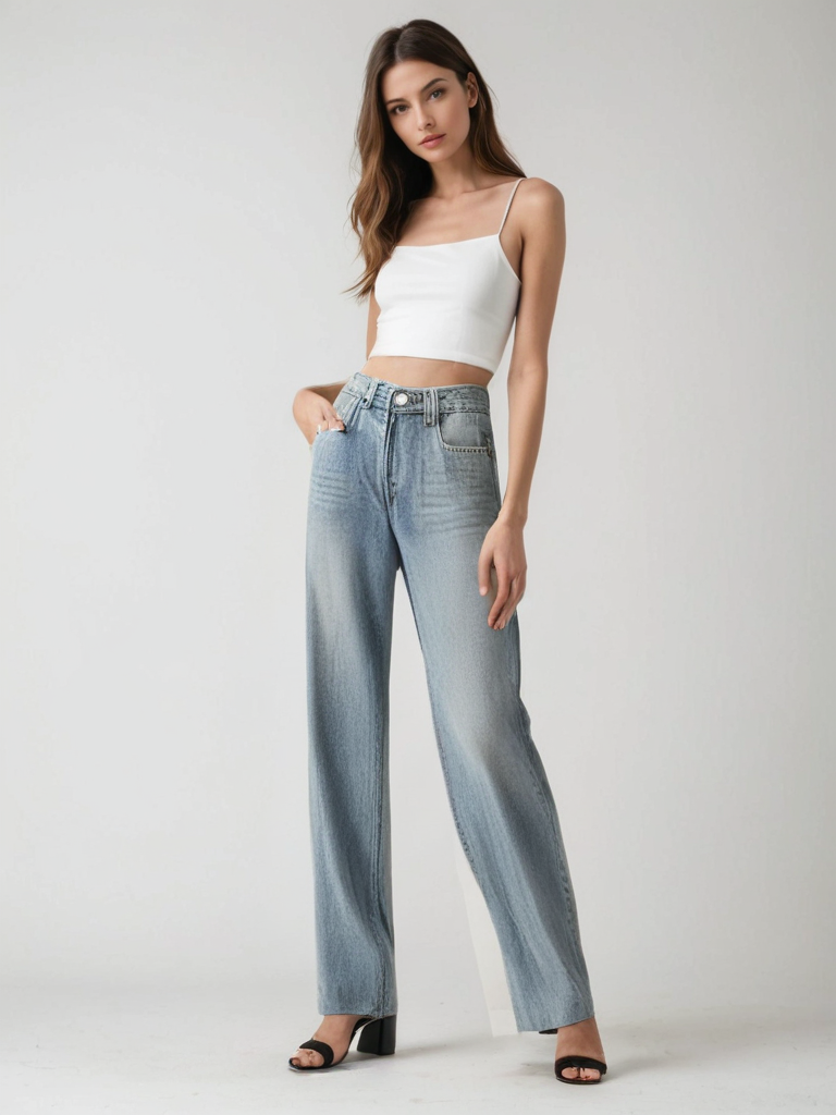 Lunara Paris | Jeans acampanados vintage