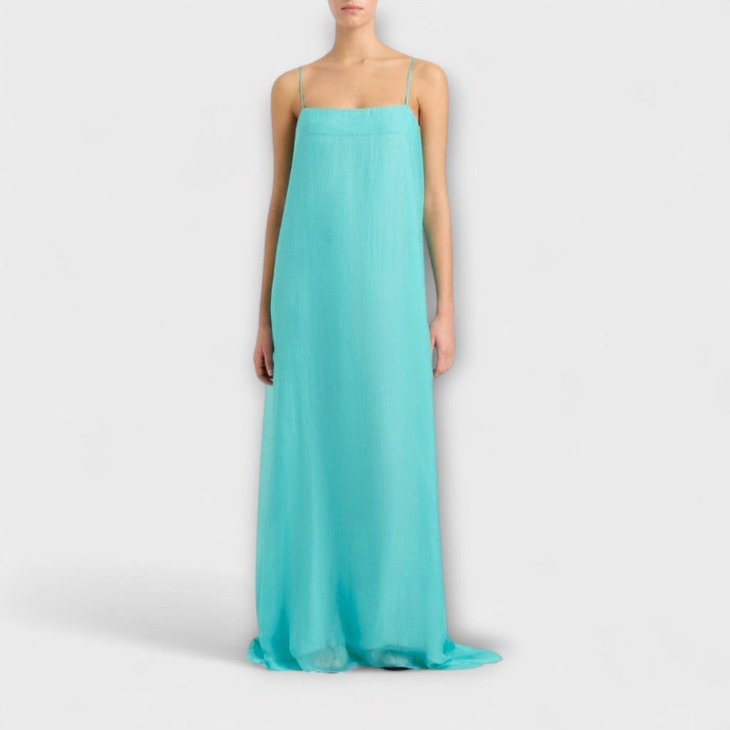 Madison - Vestido maxi elegante con tirantes