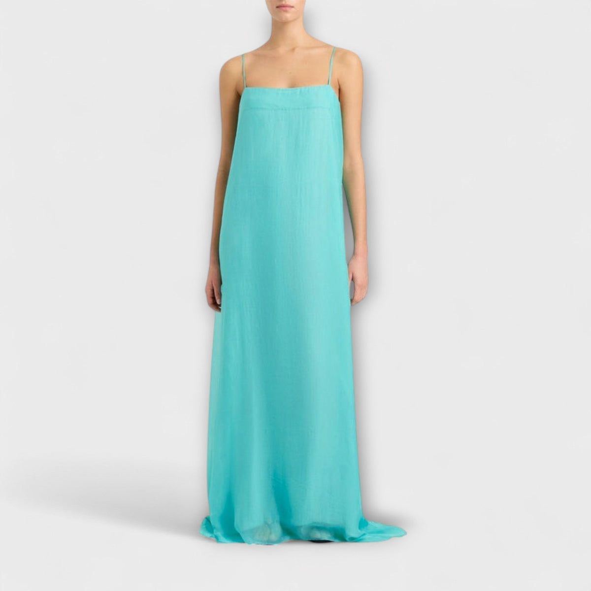 Madison - Vestido maxi elegante con tirantes
