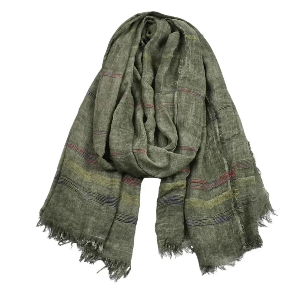 William Heritage Striped Scarf