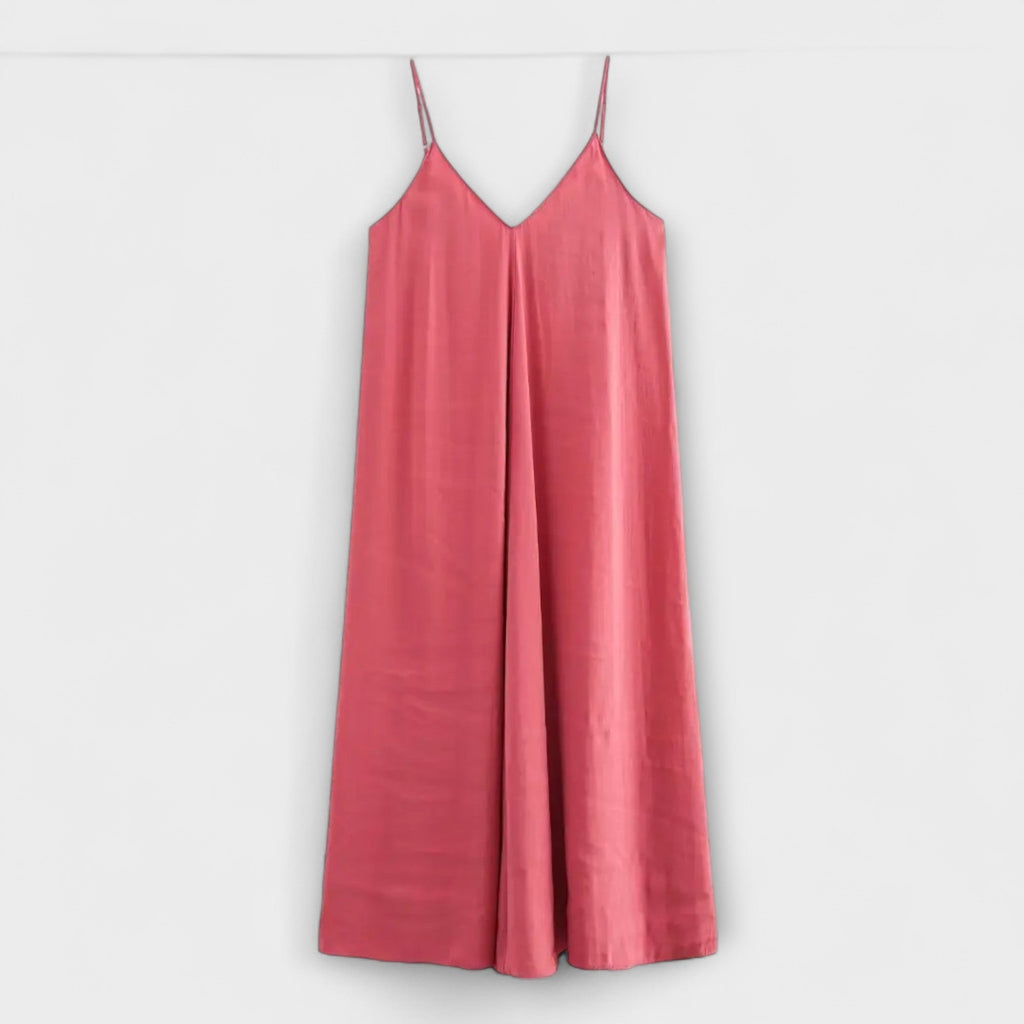 Vestido largo sin mangas