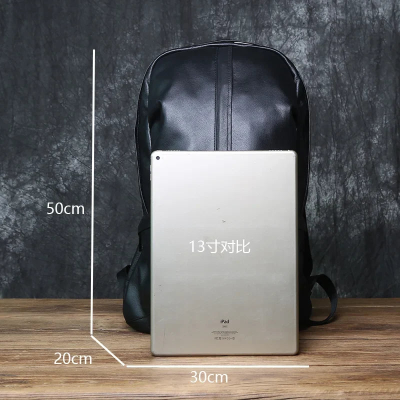 Hudson Leather Backpack