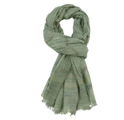 William Heritage Striped Scarf