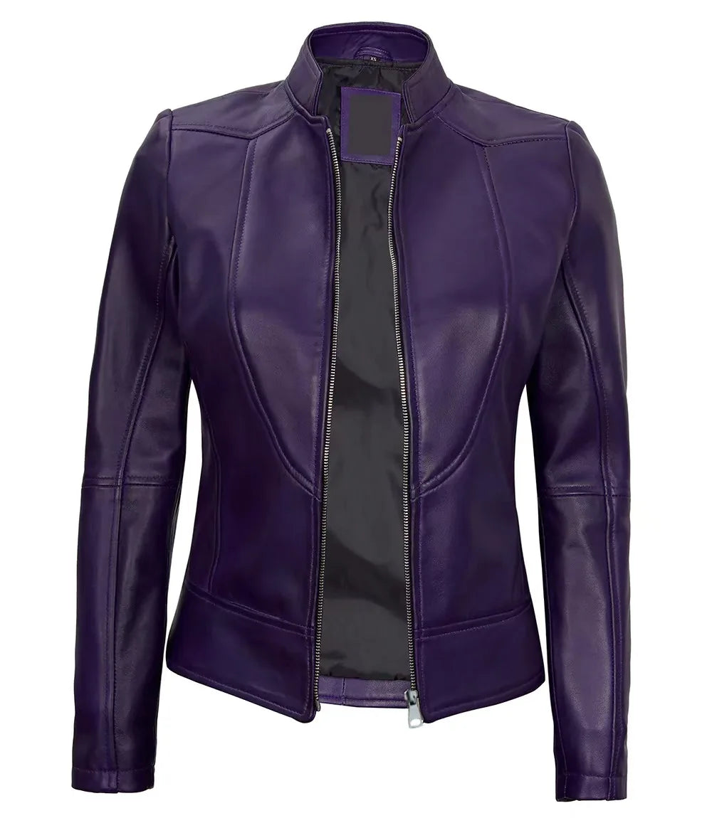 Valencia Slim Leather Jacket
