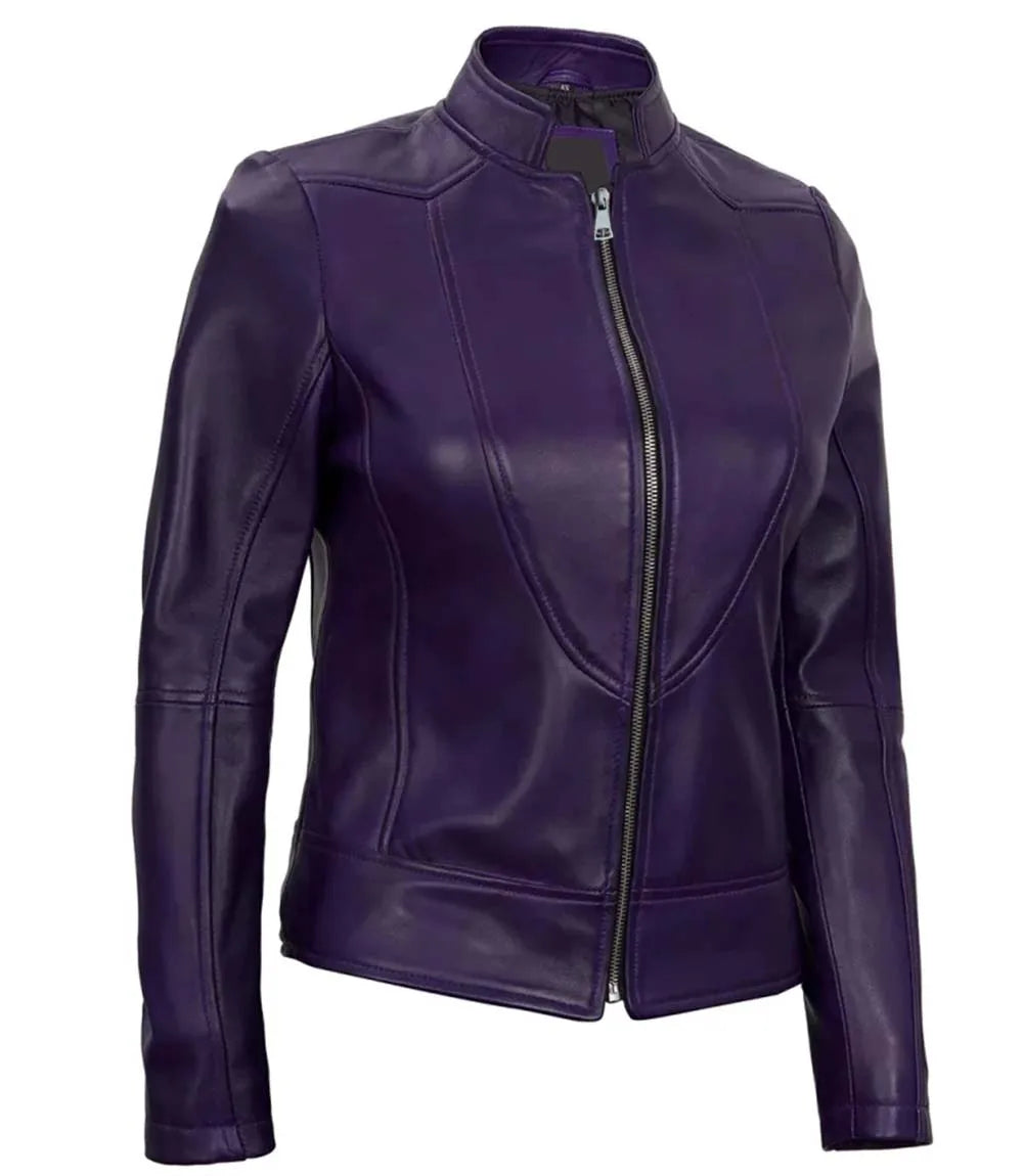 Valencia Slim Leather Jacket