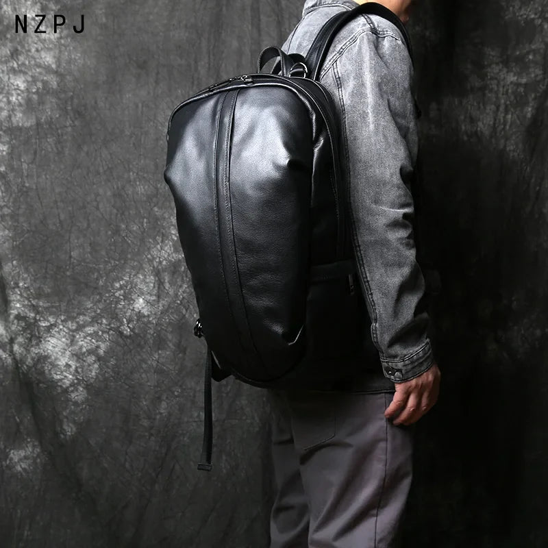 Hudson Leather Backpack