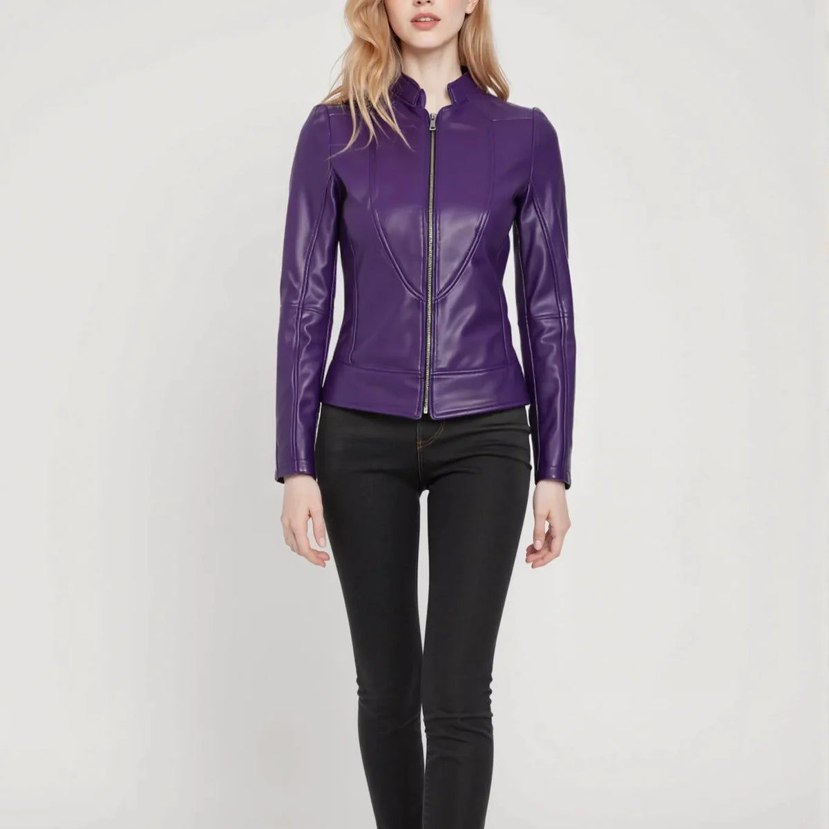 Valencia Slim Leather Jacket
