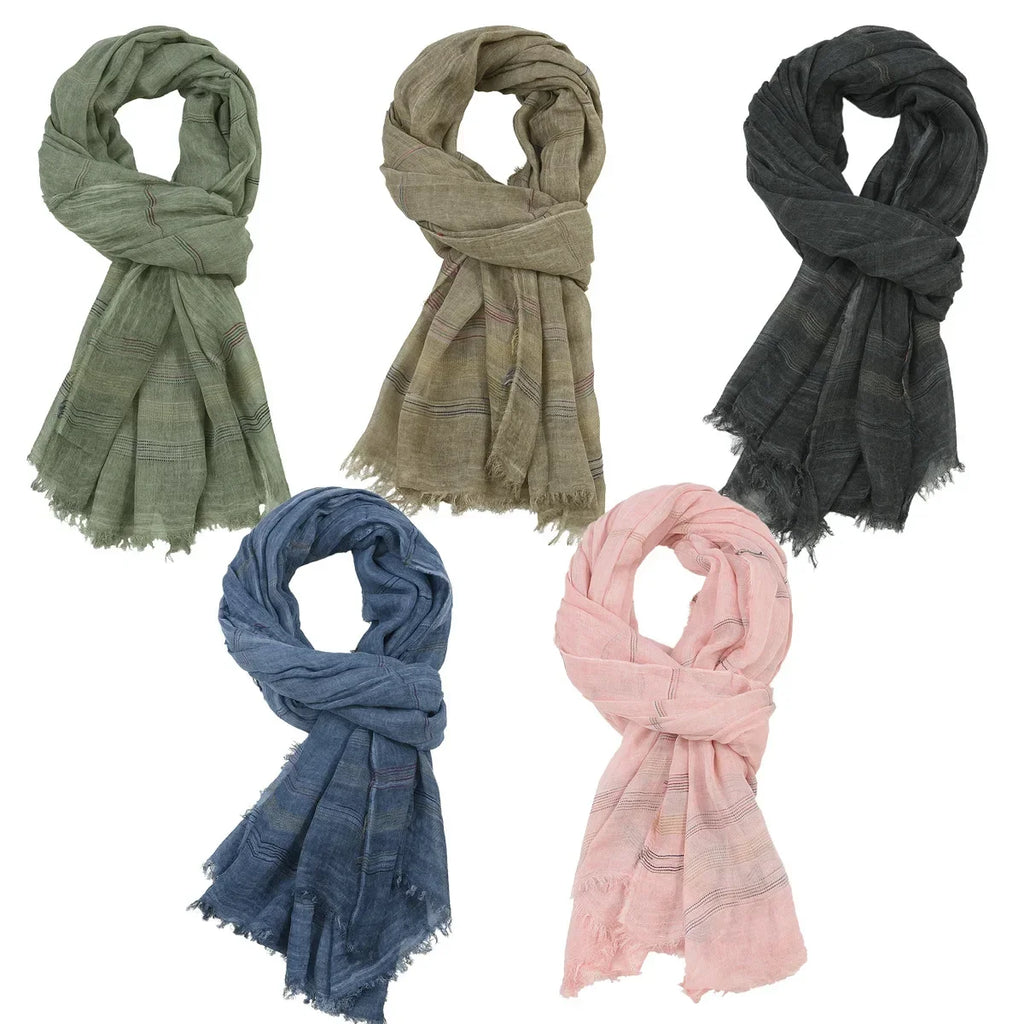 William Heritage Striped Scarf