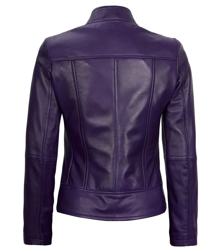 Valencia Slim Leather Jacket