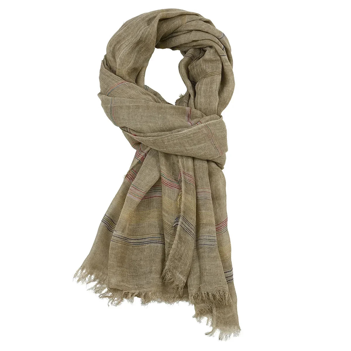 William Heritage Striped Scarf