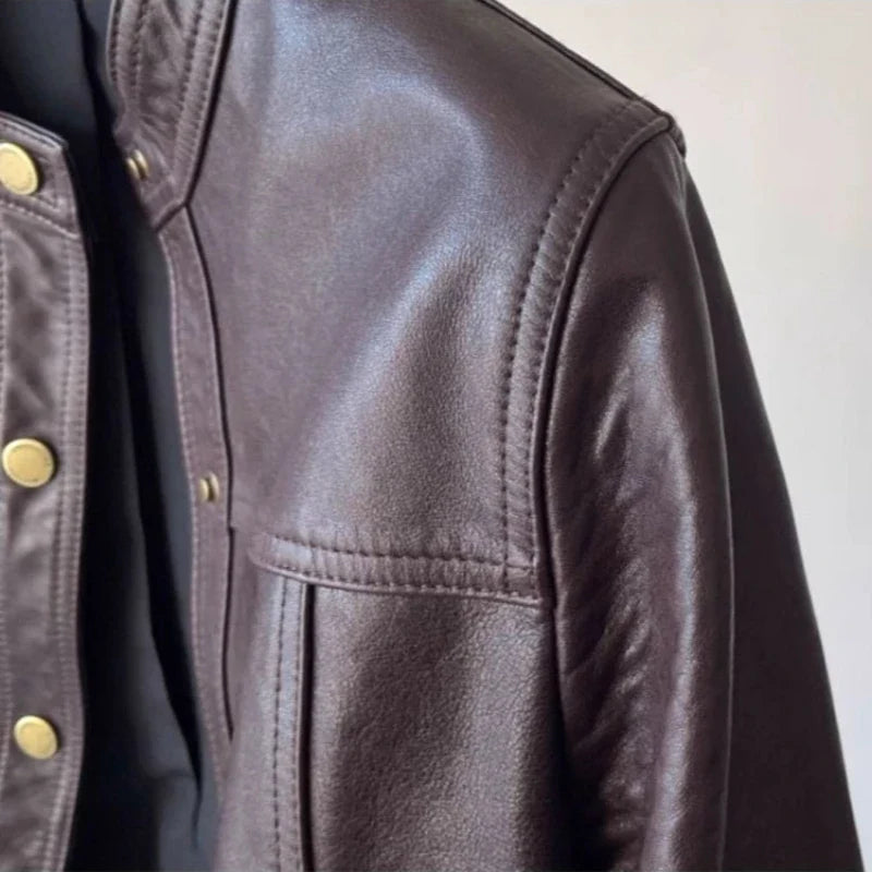 Aurélie Leather Jacket