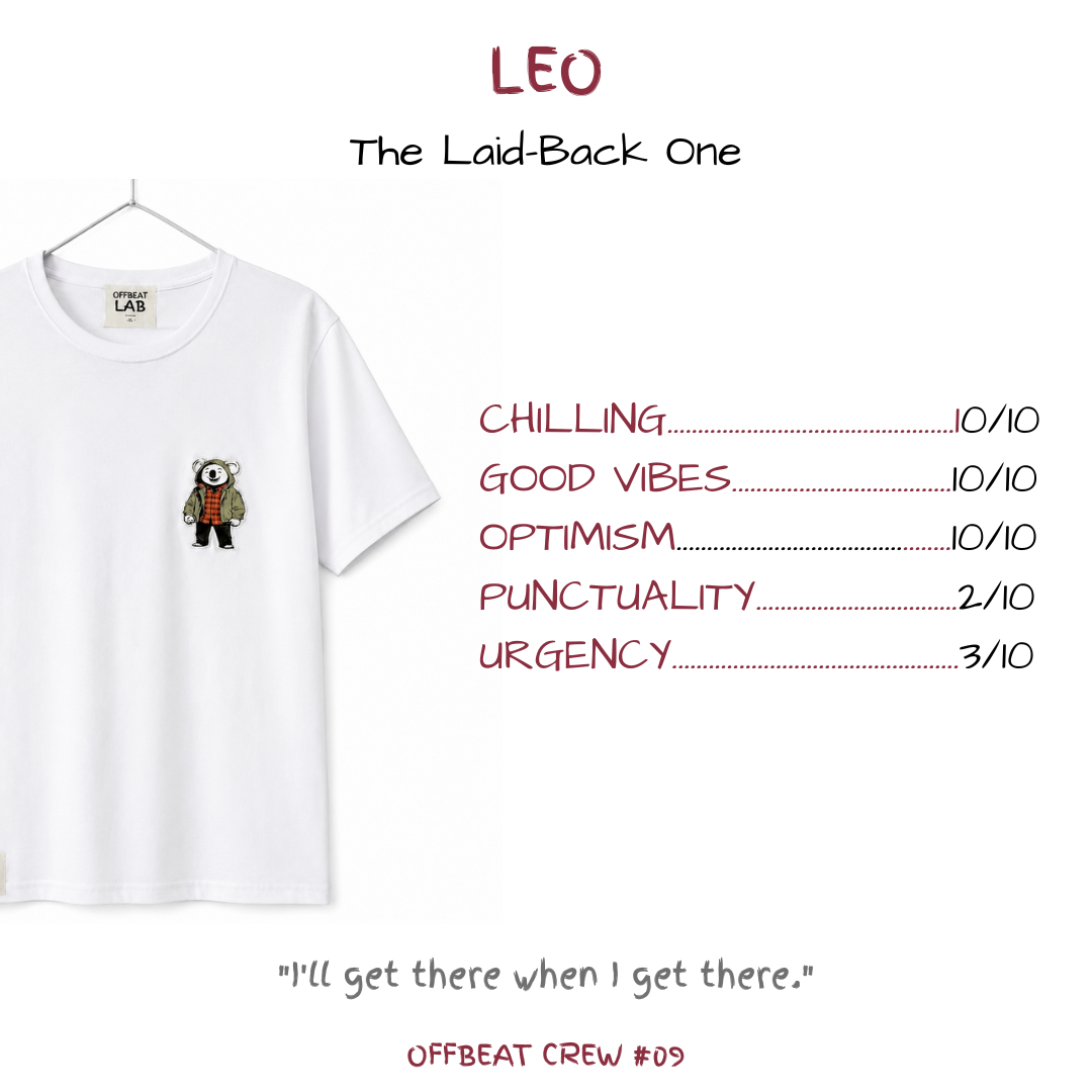 LEO — The Laid-back Men’s T-Shirt