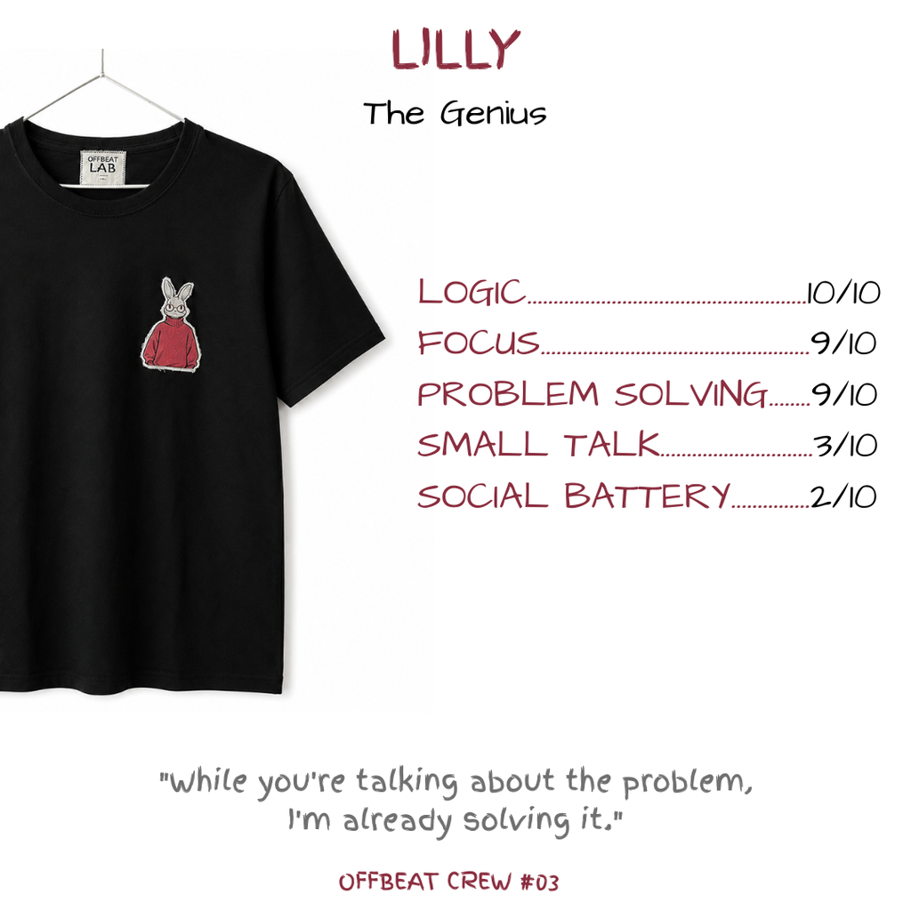 LILLY — The Genius Men’s T-Shirt