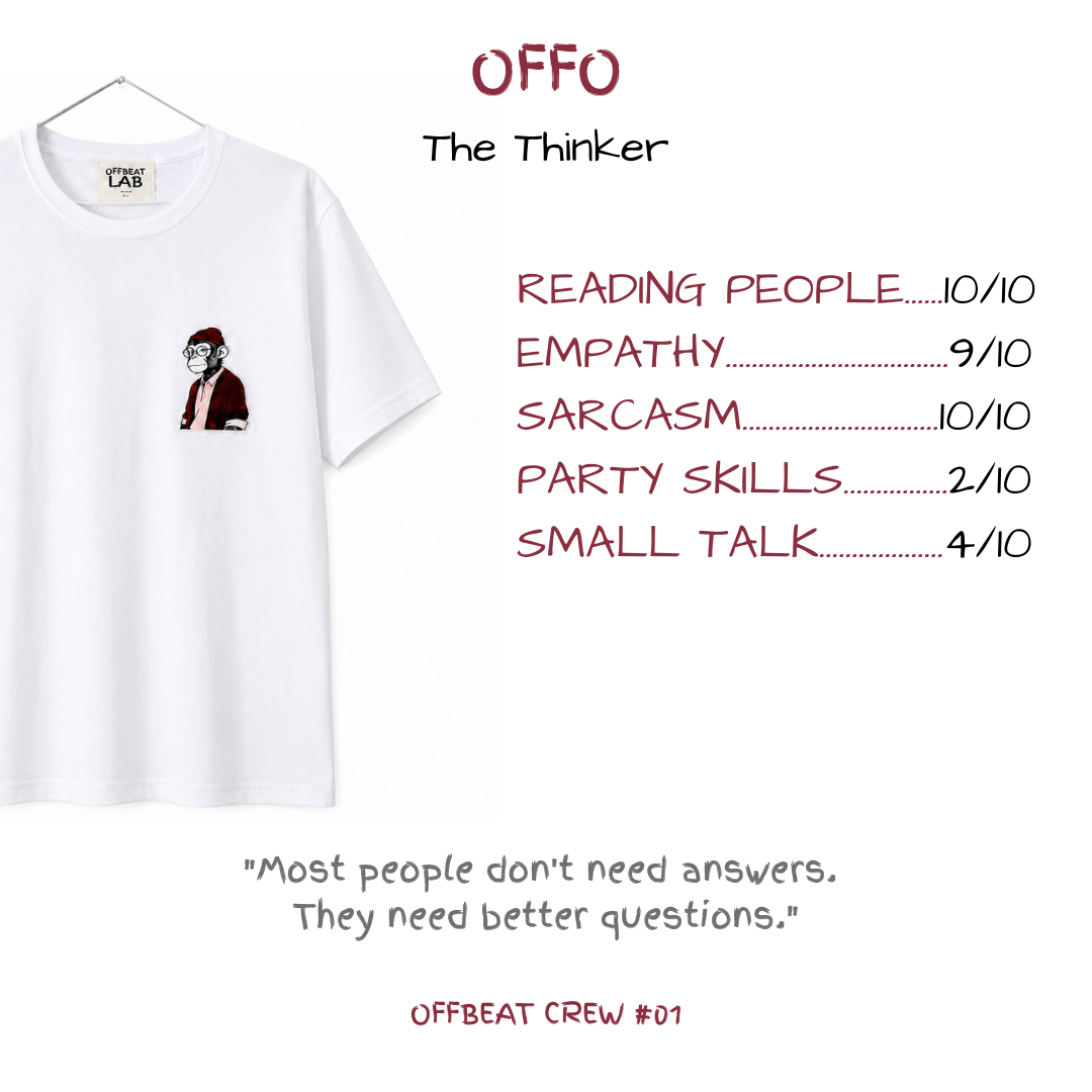 OFFO — The Thinker Men’s T-Shirt