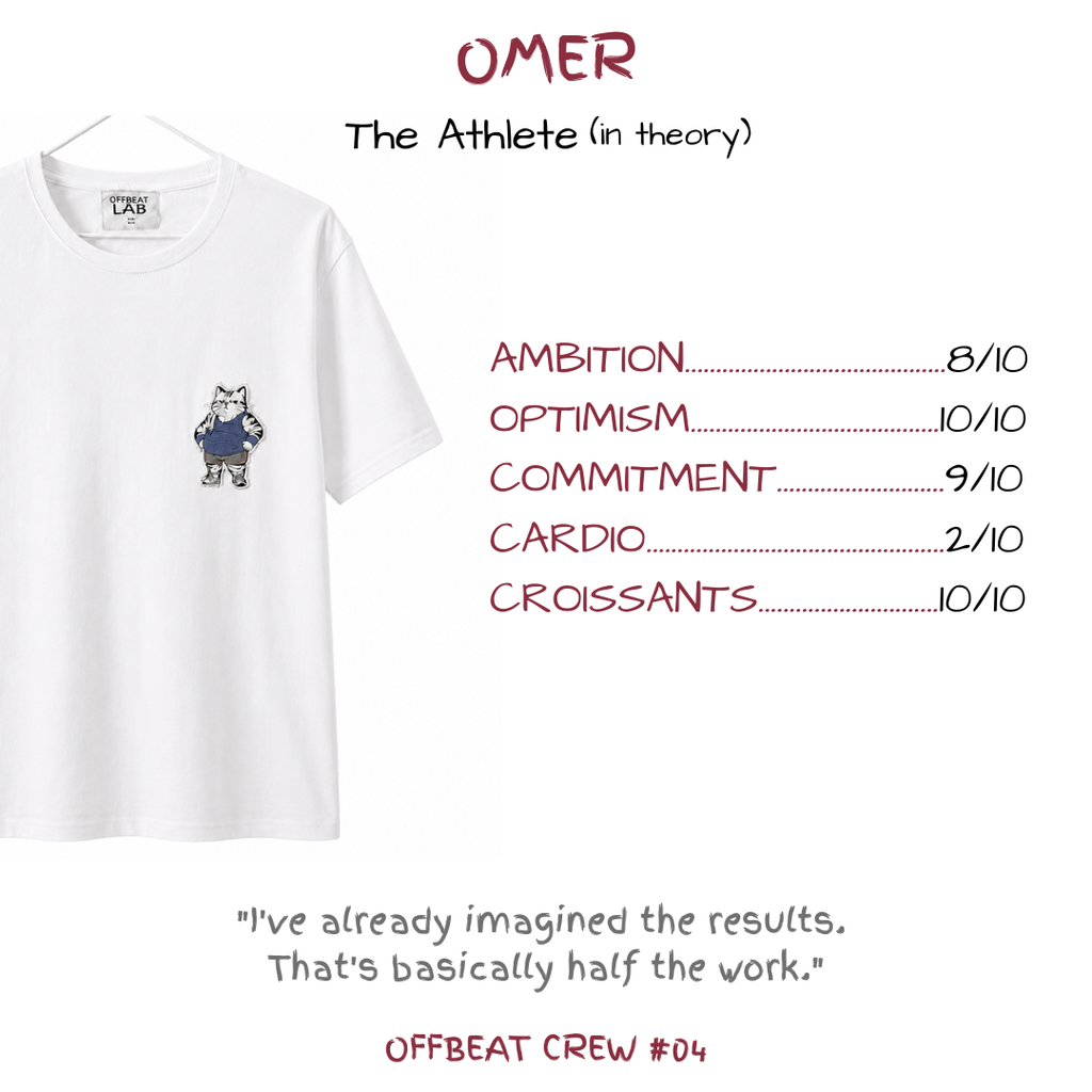 OMER — The Athlete (In Theory) Men’s T-Shirt
