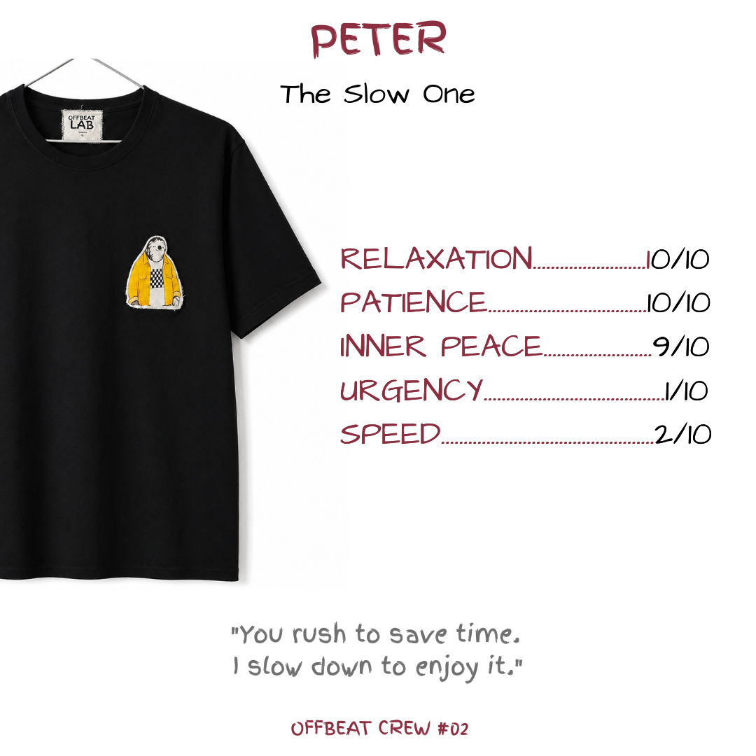 PETER — The Slow One Men’s T-Shirt