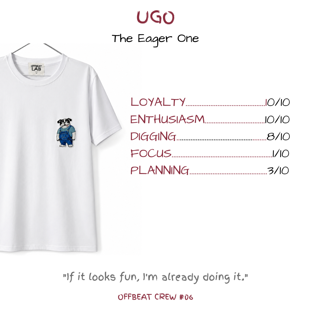UGO — The Eager One Men’s T-Shirt
